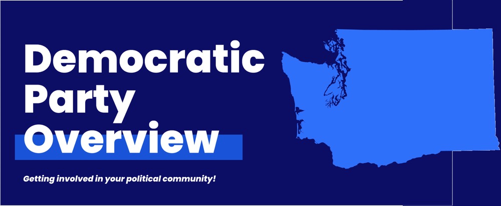 Title slide for Washington State Democratic Party Overview
